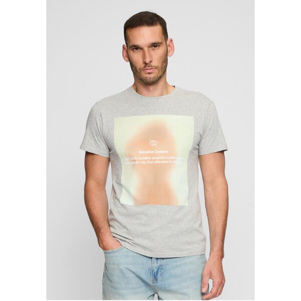 Mister Tee Sensitive content Tee heather gray 50676952