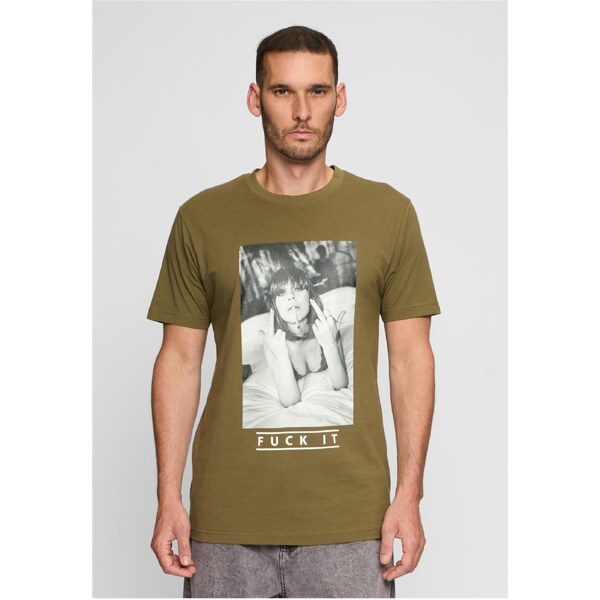 Mister Tee Mens T-shirt Fuck It 2.0 olive 50661204