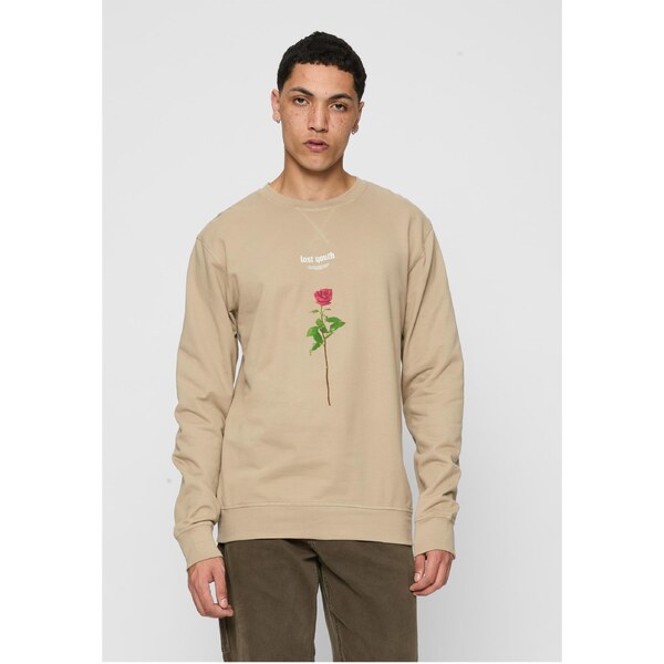Mister Tee Lost Youth Rose Crewneck darksand 50646998