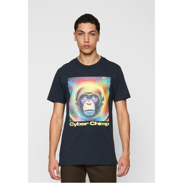 Mister Tee Cyber Chimp Tee Navy 50605085