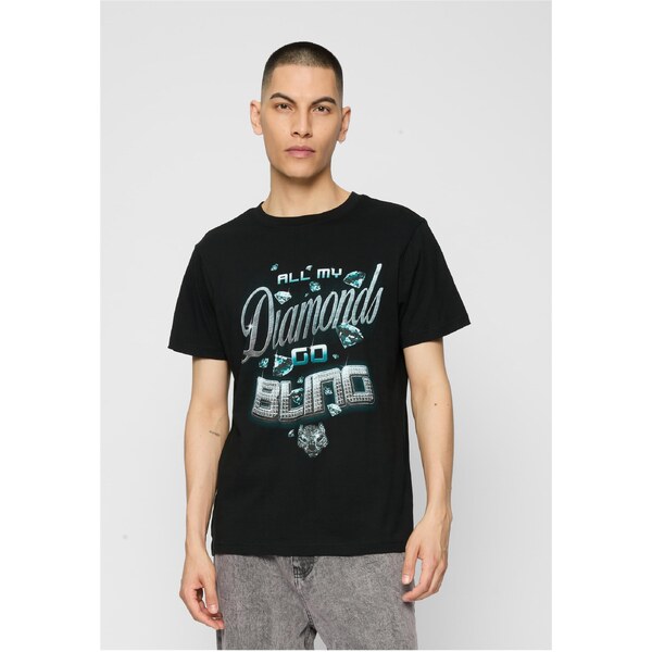 Mister Tee Black T-shirt Diamonds Go Bling 50648343