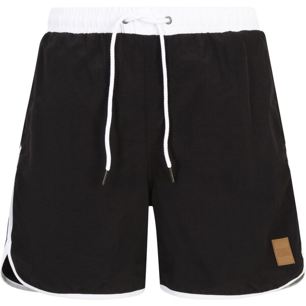 Urban Classics Retro swimsuit blk/wht 64634167