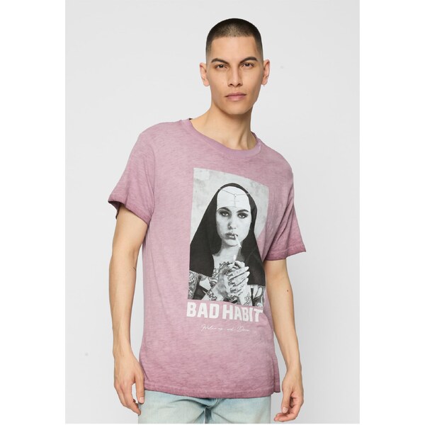 Mister Tee Bad Habit Tee Burgundy 50679029