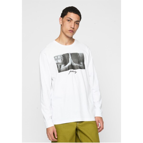 Mister Tee Pray the long sleeve white 50683874