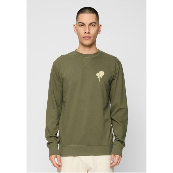 Mister Tee Wasted Youth Crewneck Olive 50685181