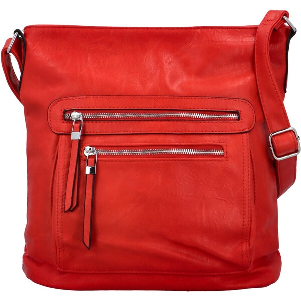 Dámska crossbody kabelka červená - Firenze Charix červená 54156569