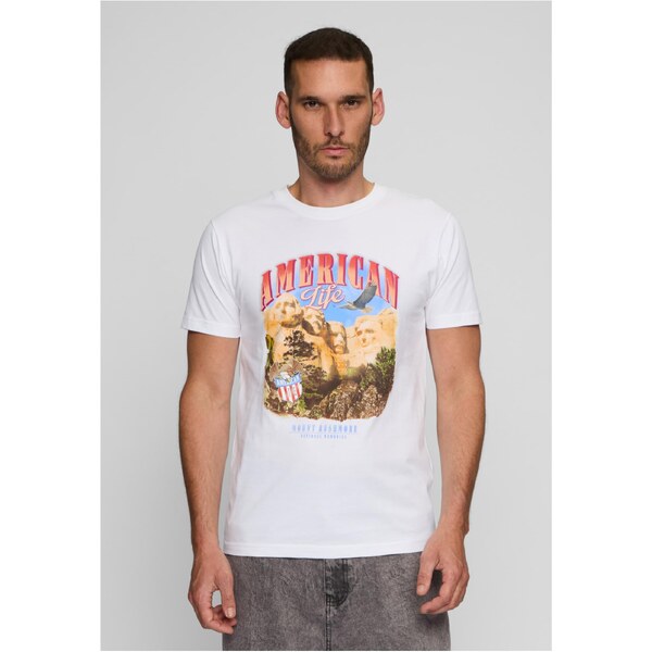 Mister Tee White American Life Mount Roushmore T-shirt 64634446