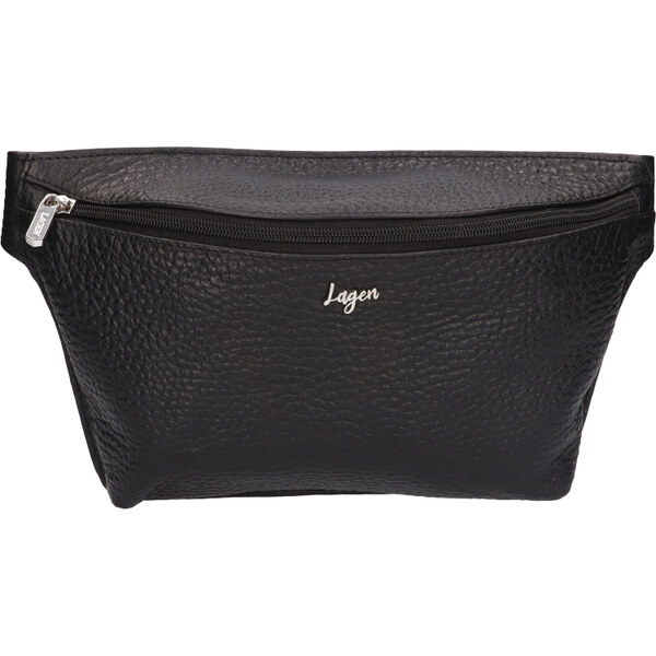 Lagen Kožená ľadvinka A-2065 čierna 54161421