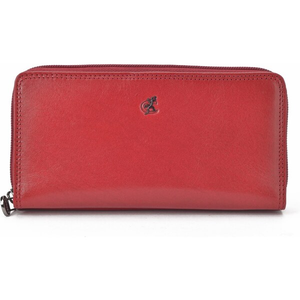 Dámska kožená peňaženka Cosset červená 4401 Komodo CV 40954029