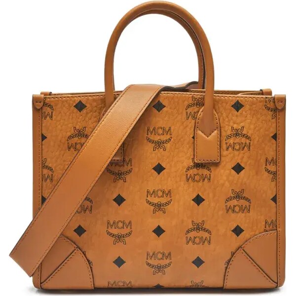 MCM Kožený kufrík MUNCHEN 54163897