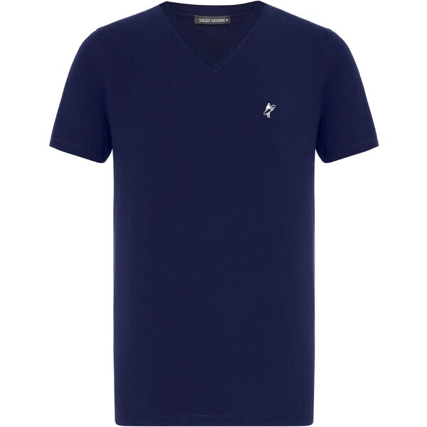 Jacey Quinn Tričko námornícka modrá / biela 54380924