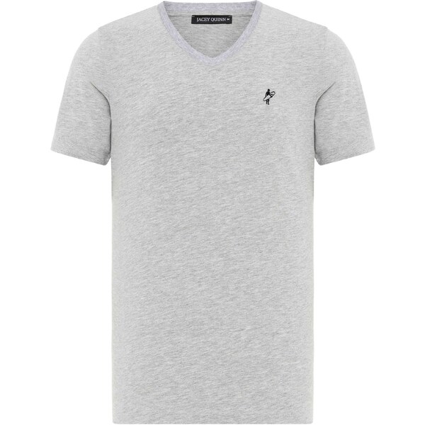 Jacey Quinn Tričko sivá / čierna 54380946