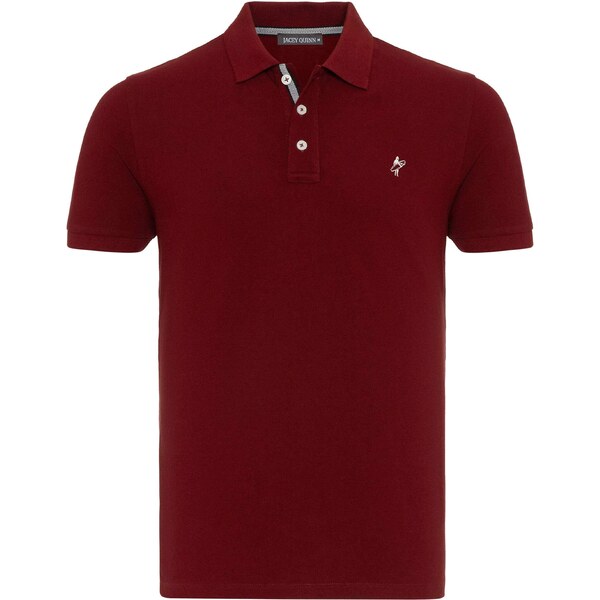 Jacey Quinn Tričko merlotová / biela 54381049