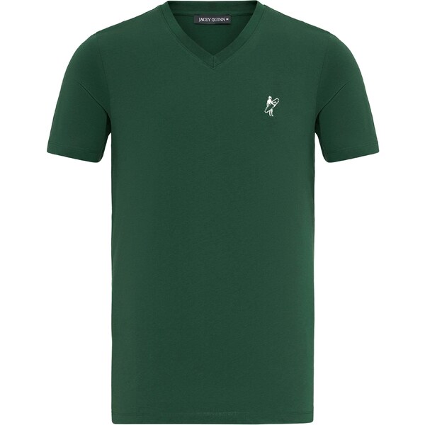 Jacey Quinn Tričko zelená / biela 54381054