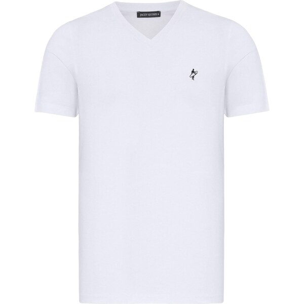 Jacey Quinn Tričko tmavomodrá / biela 54381078