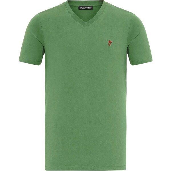 Jacey Quinn Tričko zelená / červená 54381131