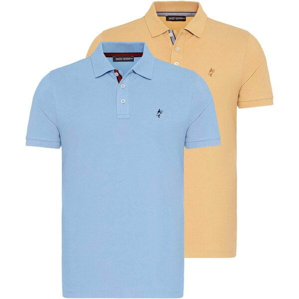 Jacey Quinn Tričko piesková / modrá 54381374