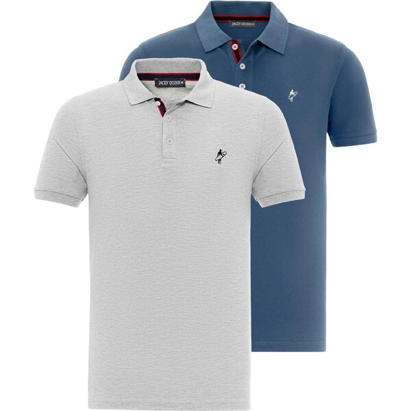 Jacey Quinn Tričko modrá / sivá 54381424