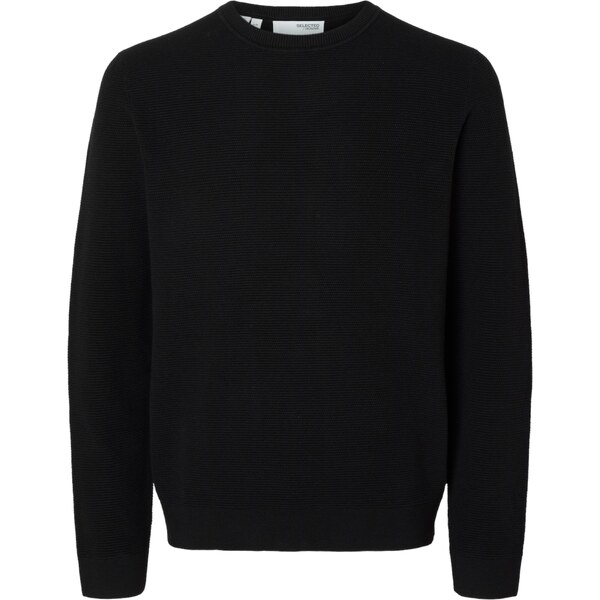SELECTED Sveter SLHRoss čierna 54370448
