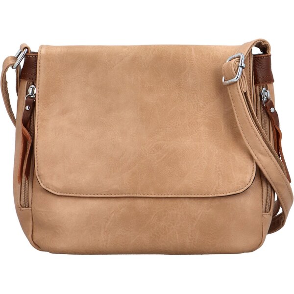 Dámska crossbody kabelka khaki - Firenze Ceryss Khaki 54176064