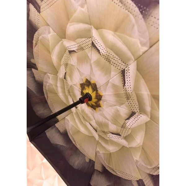 JOHN-C Čierny dáždnik FLOW 2 54171314