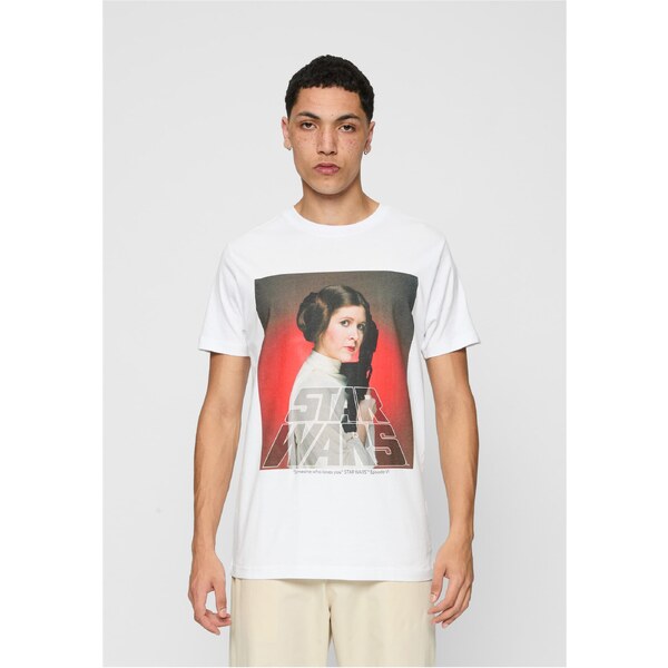 Merchcode Princess Leia Tee from Star Wars White 50688483