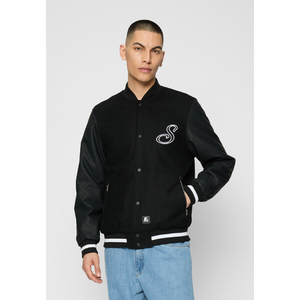 Starter Black Label Starter Script College Jacket Black 50646242