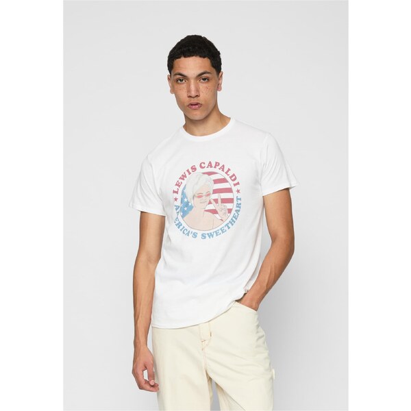 Merchcode Lewis Capaldi Sweetheart Tour Front White 50662764