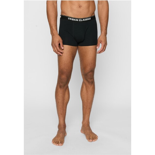 Urban Classics Organic Boxer Shorts 3-Pack Black+Black+Black 50680986