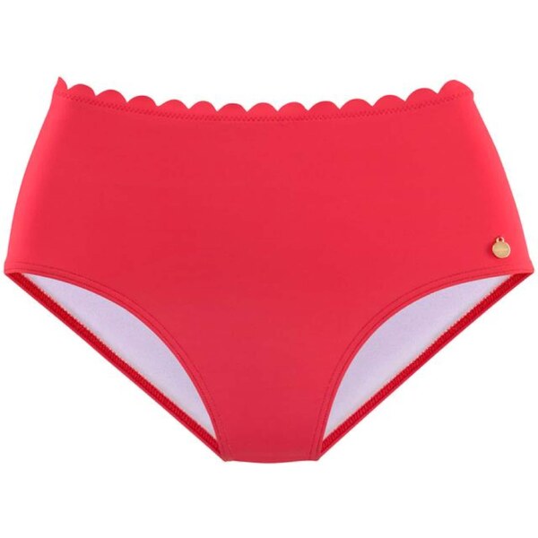 LASCANA Bikinové nohavičky Scallop červená 54223350