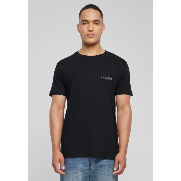 Mister Tee Mens T-shirt Compton EMB black 54193550