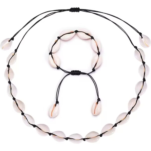 Olivie Sada z prírodných mušlí ČIERNA 8963 54198951