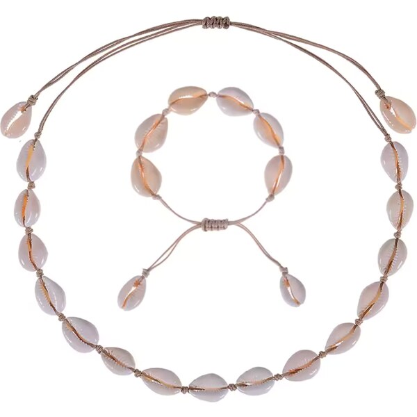 Olivie Sada z prírodných mušlí BÉŽOVÁ 8964 54198952