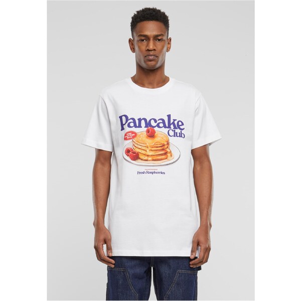Mister Tee Mens T-shirt Pancake Club white 54209386