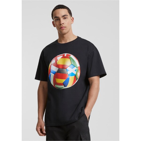 Mister Tee Mens T-Shirt Footballs coming Home Europe Tour black 54209394