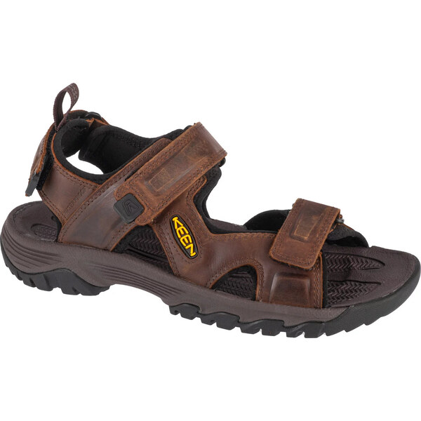 Hnedé pánske kožené sandále Keen Targhee III Open Toe Sandal 1022423 54210733