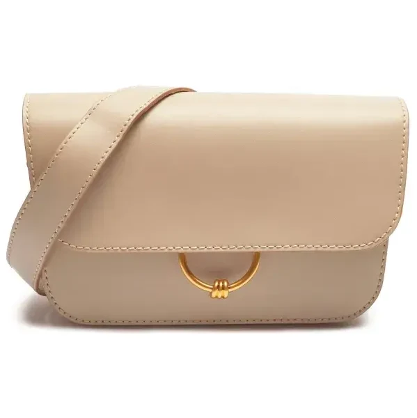 GIANNI CHIARINI Kožená kabelka na rameno Meg 54211133