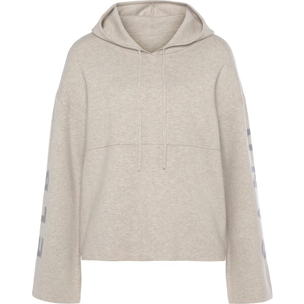 Elbsand Mikina béžová melírovaná / sivá 54343192