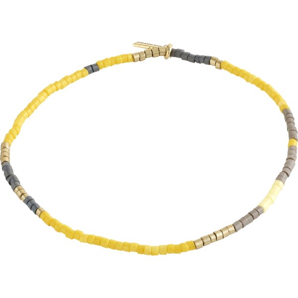 Pilgrim Náramok Alison žltá / zlatá / sivá 54287898