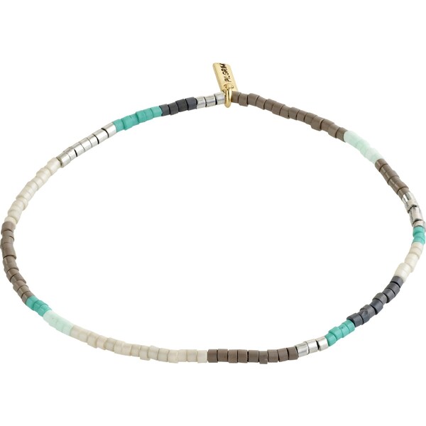 Pilgrim Náramok Alison zlatá / tmavošedá / nefritová / perlovo biela 54287906