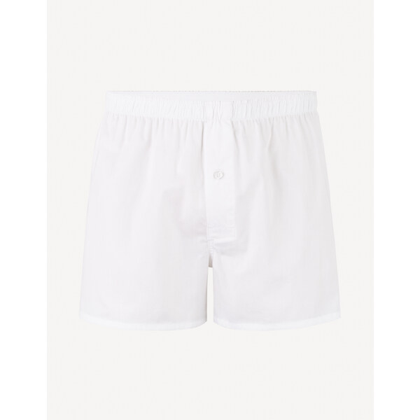 Biele pánske trenírky Celio Jiwosolid 54805854