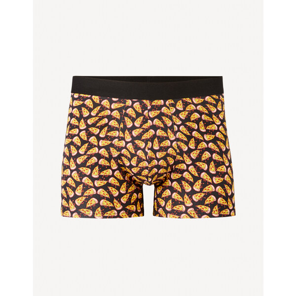 Čierne pánske boxerky Celio Jibopizza 54805851