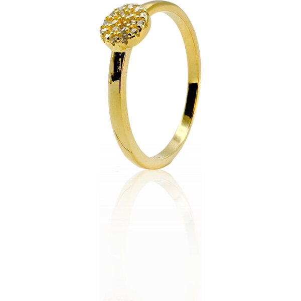 MAJYA Strieborný prsteň CORRY pozlátený 11002/6 64581985