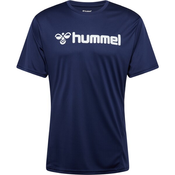 Hummel Funkčné tričko námornícka modrá / biela 54367236