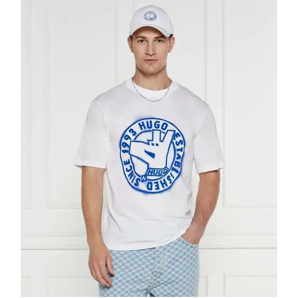 Hugo Blue Tričko | Regular Fit 54402525