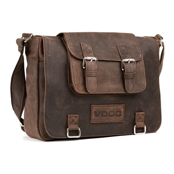 VOOC Taška cez rameno unisex URBAN RDW1 | hnedá 112 54402445