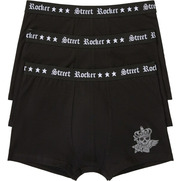 bonprix Boxerky, priliehavé (3 ks v balení), farba čierna 50408287