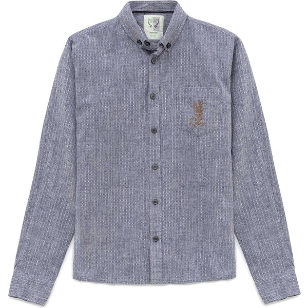 By Diess Collection Košeľa hnedá / sivá 54455718