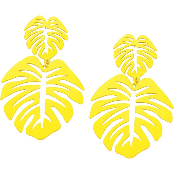 SOHI Náušnice žltá 54456574