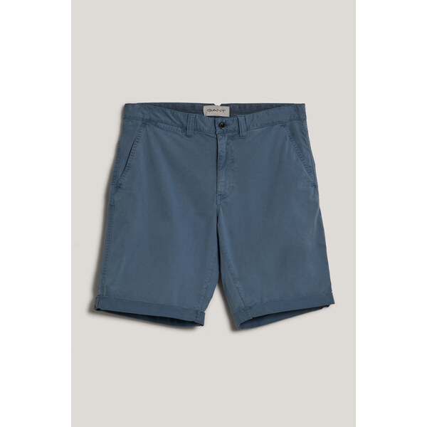 ŠORTKY GANT WASHED COTTON CHINO SHORTS SALTY SEA 51588584
